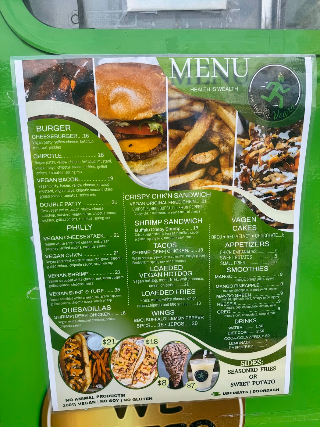 ON THE RUN VEGAN (WYNWOOD)